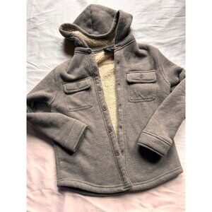 Hollywood The Jean's People Boys Sherpa Lined Button Down Jacket -Medium (10/12)